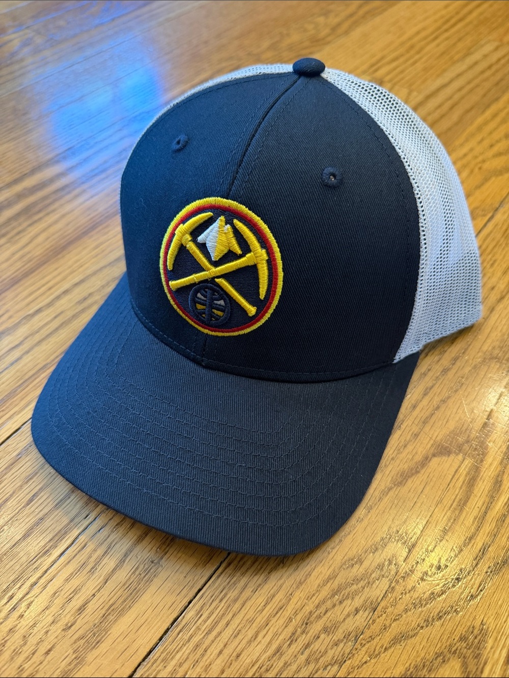 Denver Nuggets Embroidered Emblem Trucker Hat